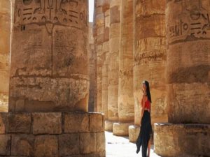 Dendera Ausflug ab Hurghada - Hathor-Tempel mit Säulen