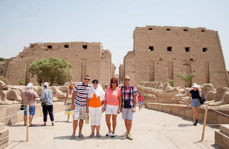Luxor Ausflug ab Makadi Bay - Karnak Tempel Säulen