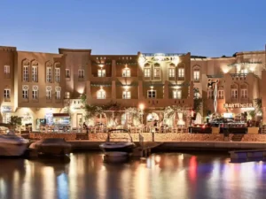 El Gouna Stadtrundfahrt Privat Buchen - Panoramablick auf die Lagunenstadt