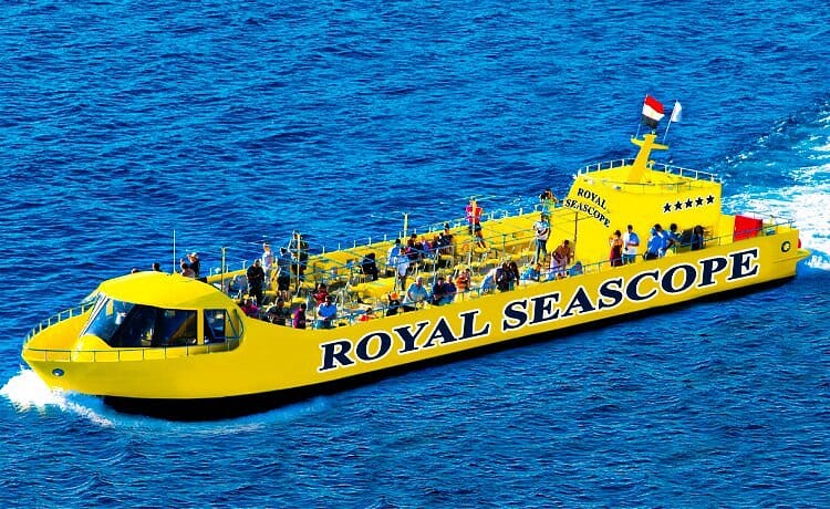 Glasbodenboot Hurghada Buchen - Unterwasserwelt Rotes Meer
