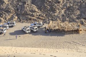 Jeep Safari Sternenbeobachtung Hurghada Buchen - Sternenhimmel über der Wüste