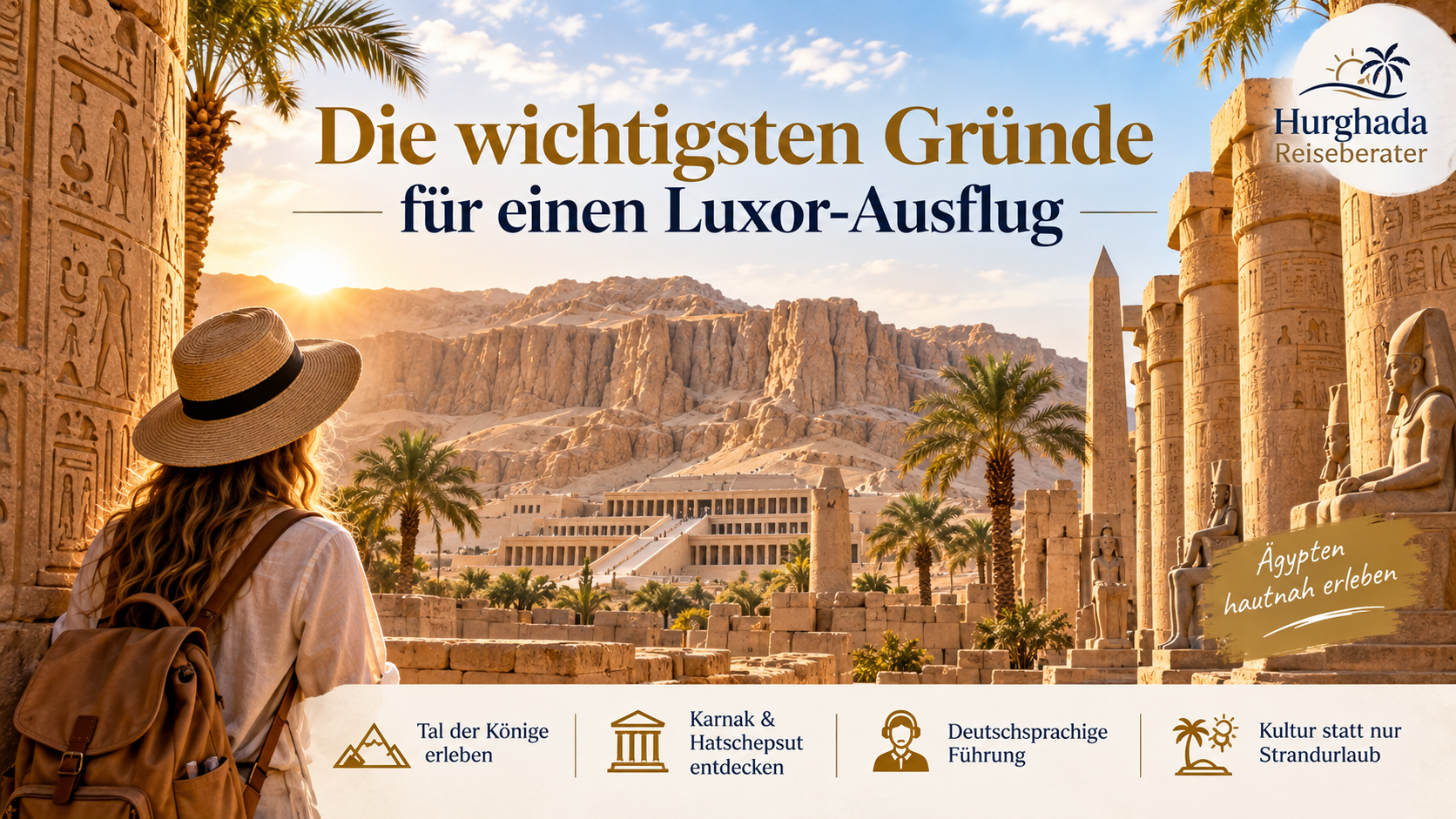 Die wichtigsten Gründe für einen Luxor-Ausflug