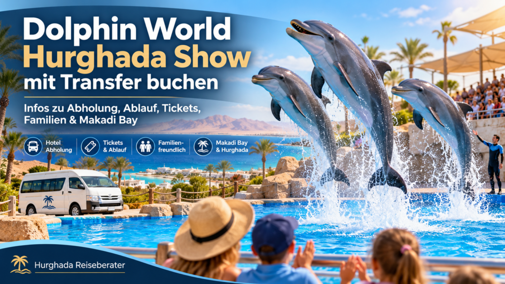 Dolphin World Hurghada Show mit Transfer buchen
