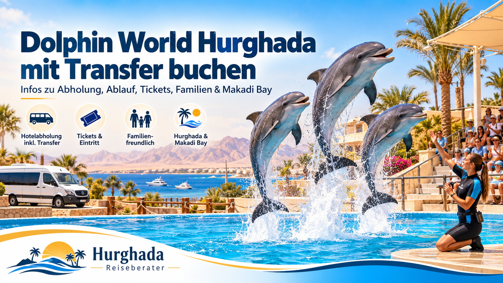 Dolphin World Hurghada mit Transfer buchen