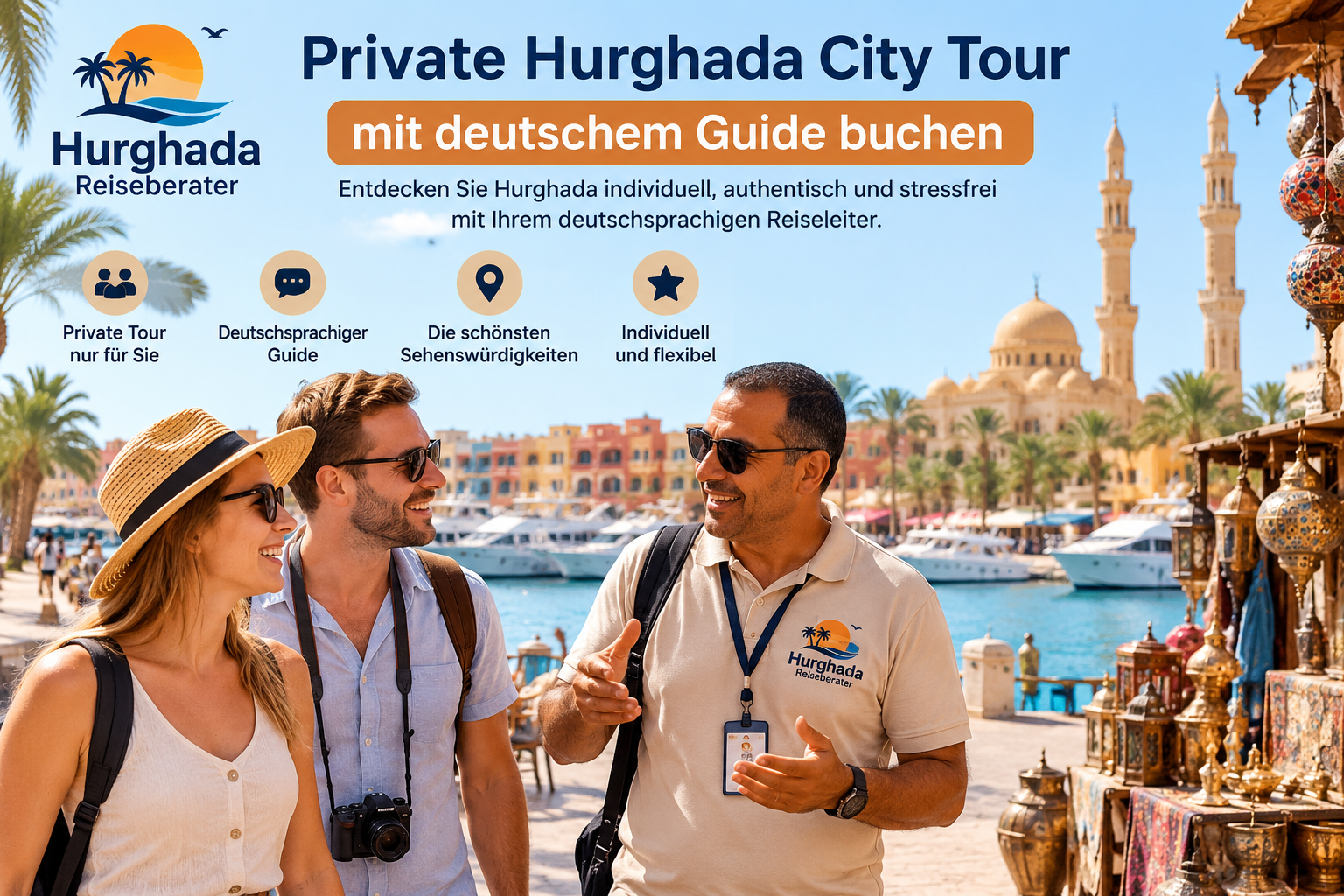 Private Hurghada City Tour mit deutschem Guide buchen
