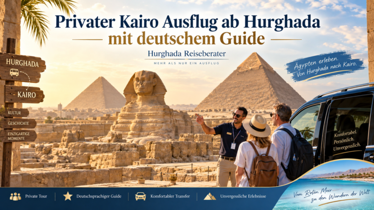 Privater Kairo Ausflug ab Hurghada mit deutschem Guide