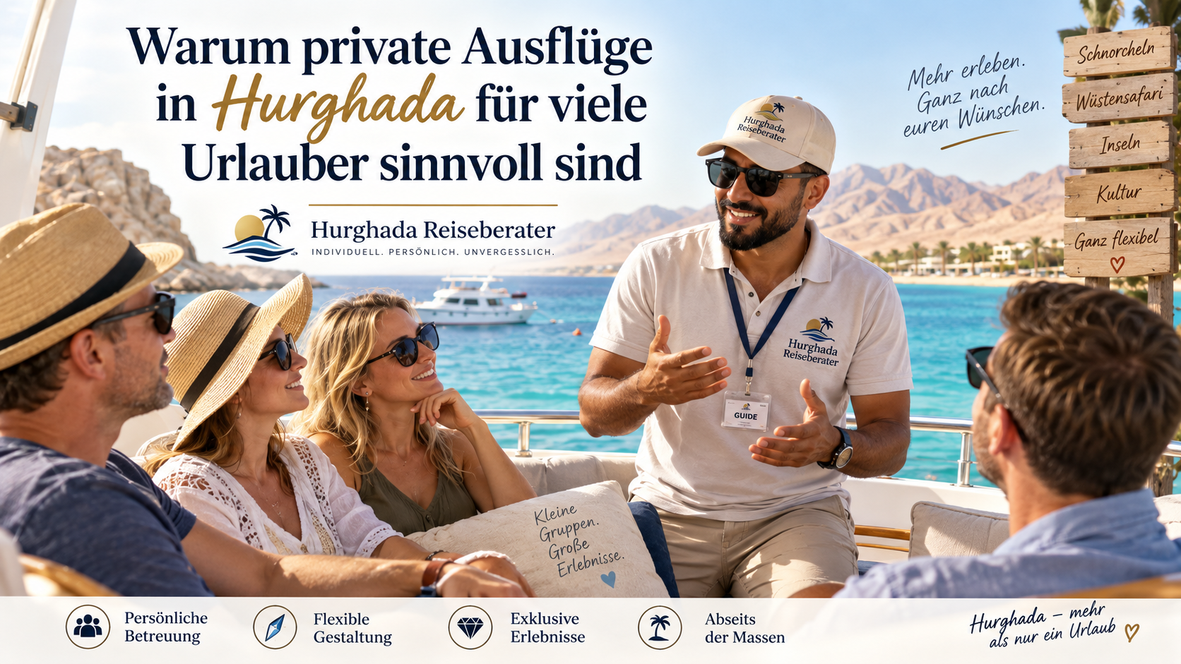 Warum private Ausflüge in Hurghada für viele Urlauber sinnvoll sind