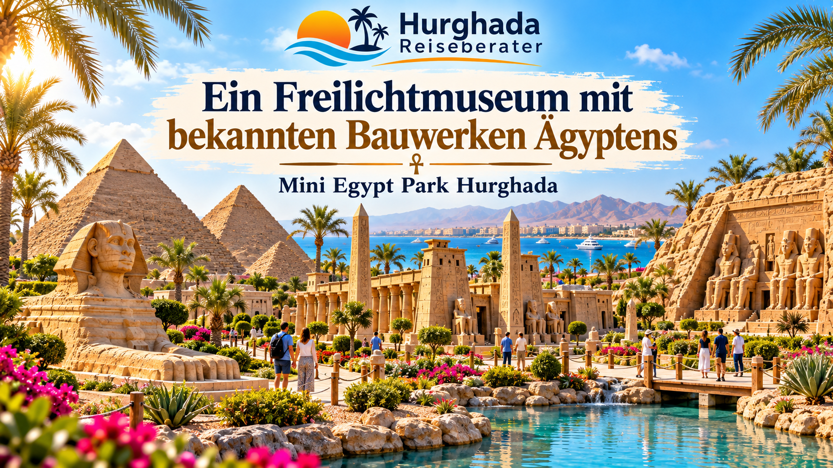 Ein Freilichtmuseum mit bekannten Bauwerken Ägyptens